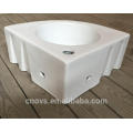 wholesale wall mounted glass sink